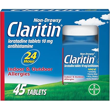 Claritin Allergy 24 Hour 10mg Tablets-45 ct (Quantity of 1)