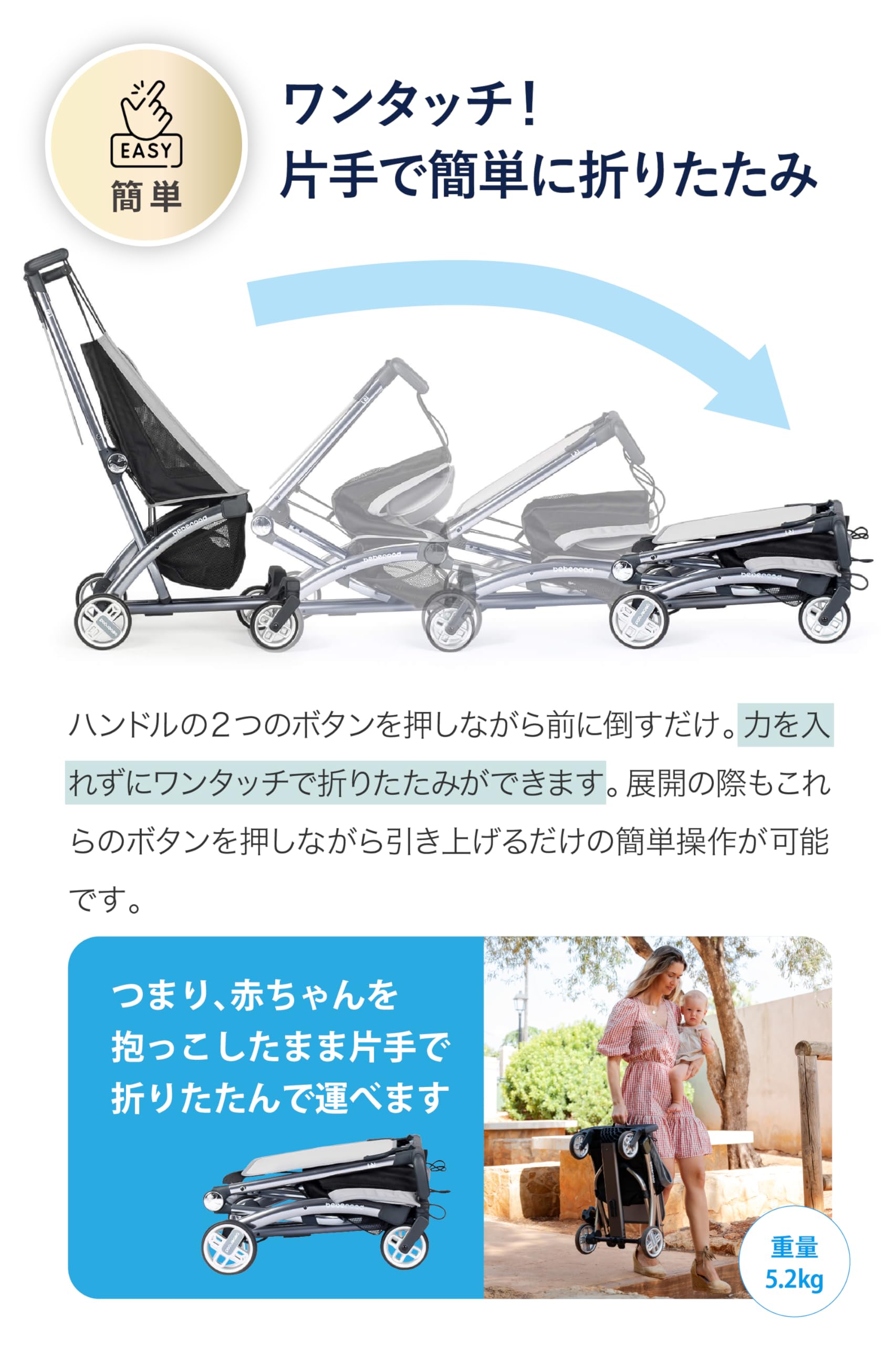 beberoad R1 ベビーカー ベージュ 未使用 コンパクト 折りたたみ Amazon.co.jp: [beberoad（べべロード） R1] B型 軽量 折り畳み