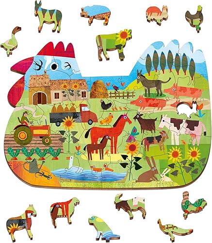 Miniatura 2 de Woody Puzzle - The Farm