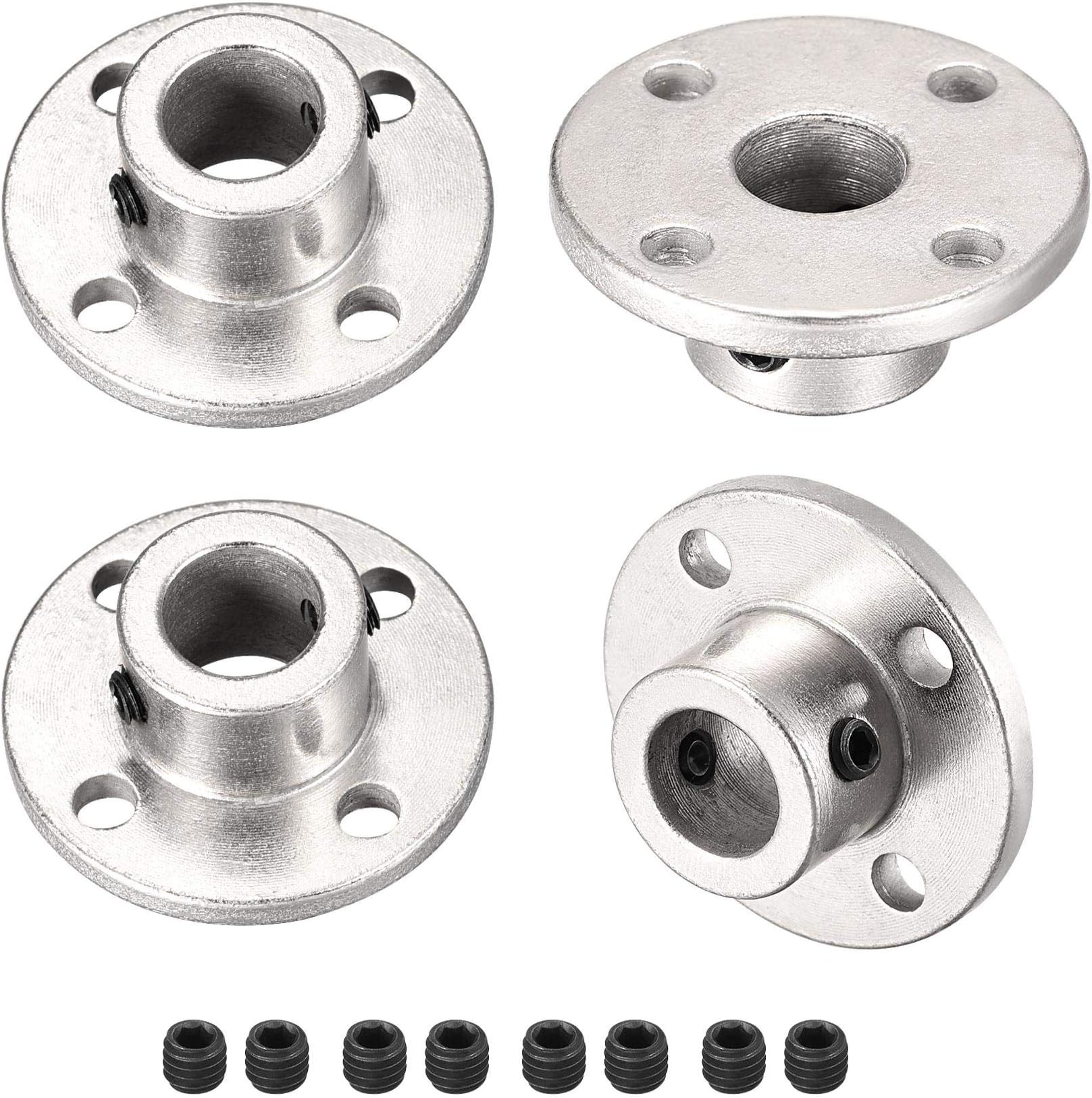 Uxcell Flanschkupplung – 8 Mm Innendurchmesser, Aus Metall – Für Motoren & Wellen Im RC-Modellbau