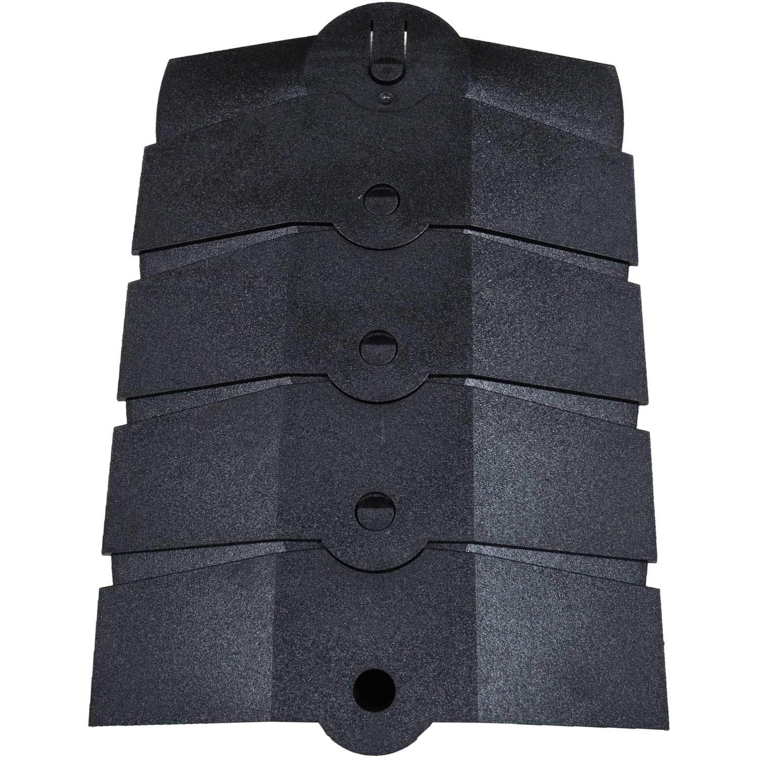 UltraTech 1833 Ultra-Sidewinder Cable Protection, 12" Extension Medium, Black