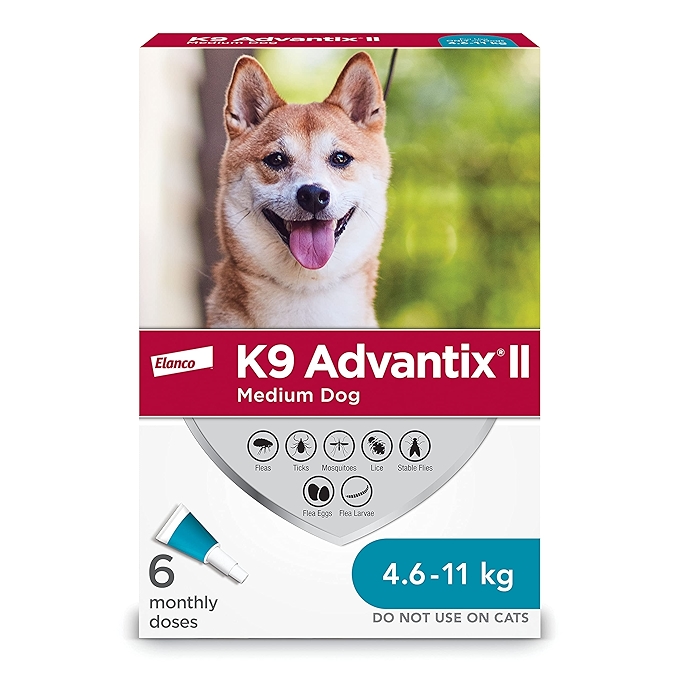 K9 Advantix II 中型犬跳蚤和蜱虫治疗剂