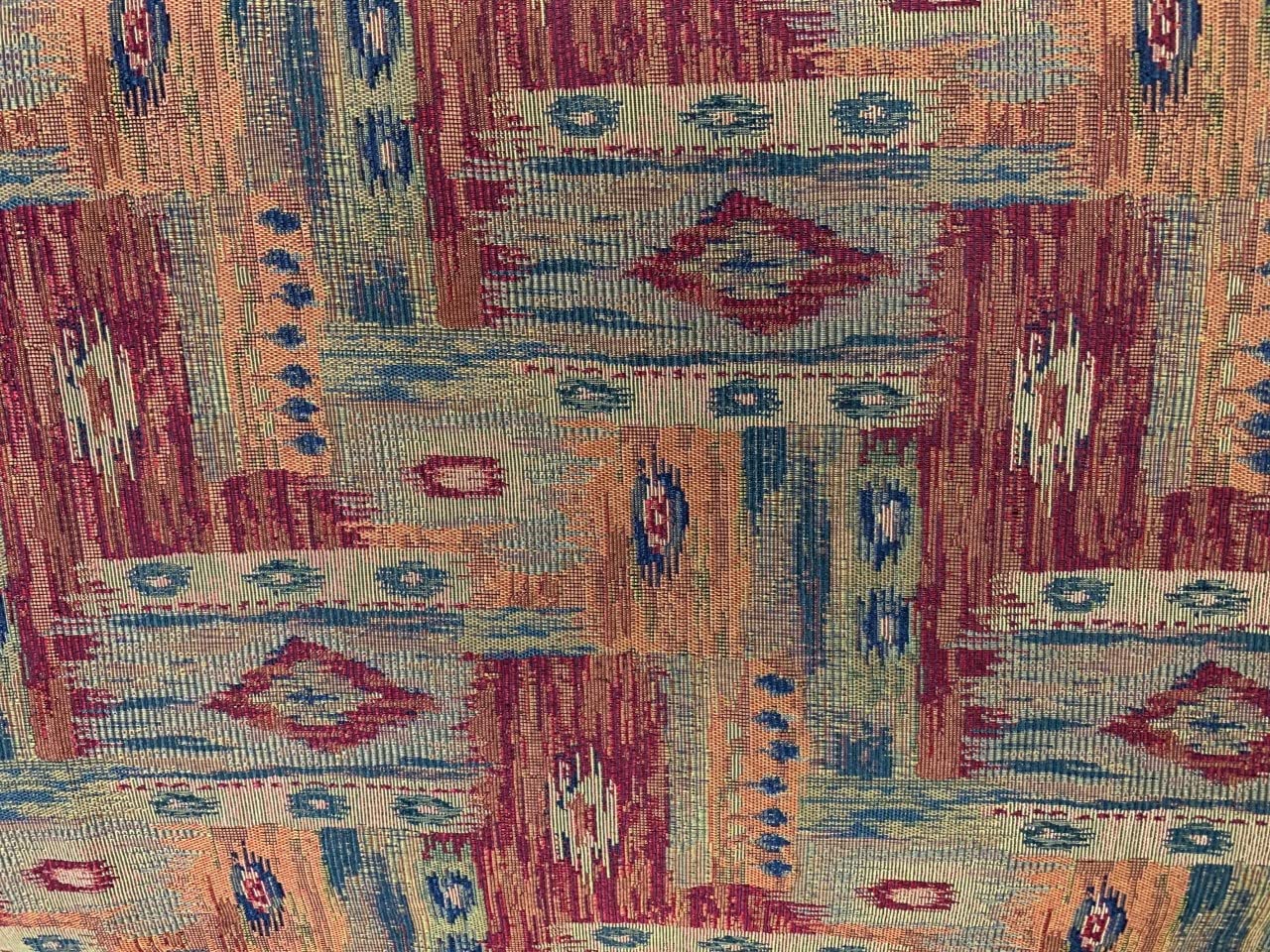 Futon Cover Only Full Size Fits 6 to 8 Inch Mattress Southern Aztec Hidden Zipper Tapestry (Full Size)