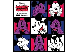 2022 Disney Mickey Mouse Mini Wall Calendar: Delight in Classic Charm All Year Long