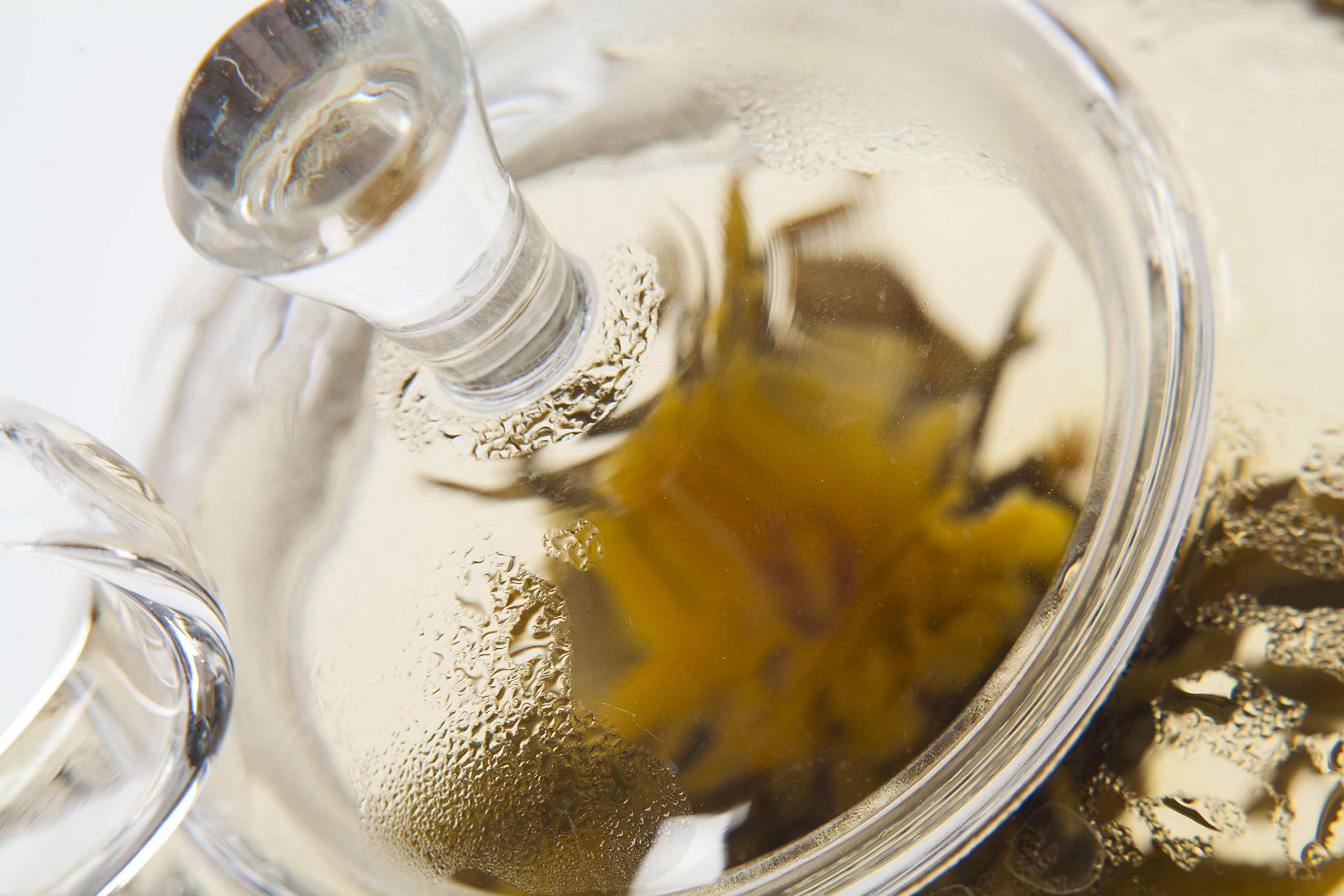 TEA SOUL Szklany czajniczek z wylewką ze stali nierdzewnej, przezroczysty, 500 ml