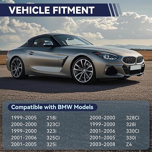 Miniatura 2 de Kit de suspensión delantera E46, brazo de control inferior E46, extremos de barra de acoplamiento, enlaces de barra estabilizadora, kit de dirección