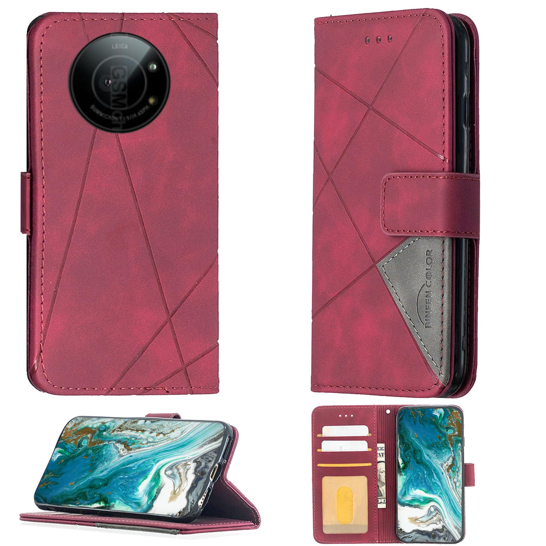 Amazon.co.jp: 対応 Sharp Leica Leitz Phone 1 5g 用 ケース 手帳型
