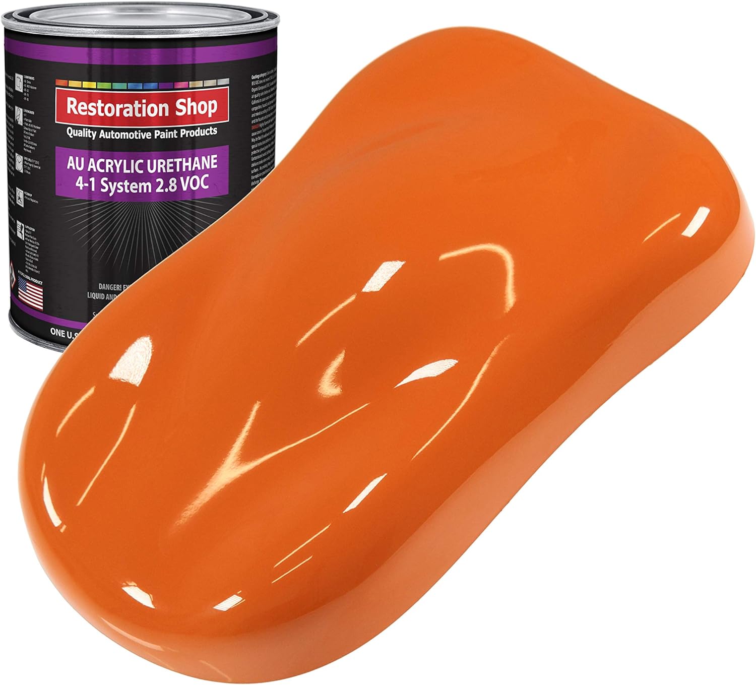Restoration Shop Omaha Orange Acrylic Urethane Auto Paint