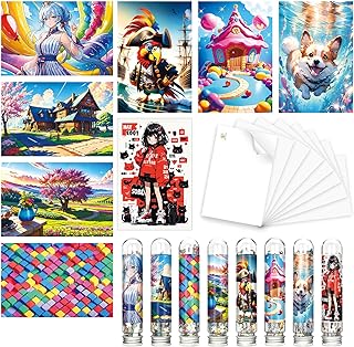 Comprar Mini Rompecabezas para Adultos (8 Paquetes) 234 Piezas Rompecabezas de Doble Cara con Plano de Referencia, Micro Rompecabezas, Viene con Pinzas para Rompecabezas pequeños, Adecuado como Regalo