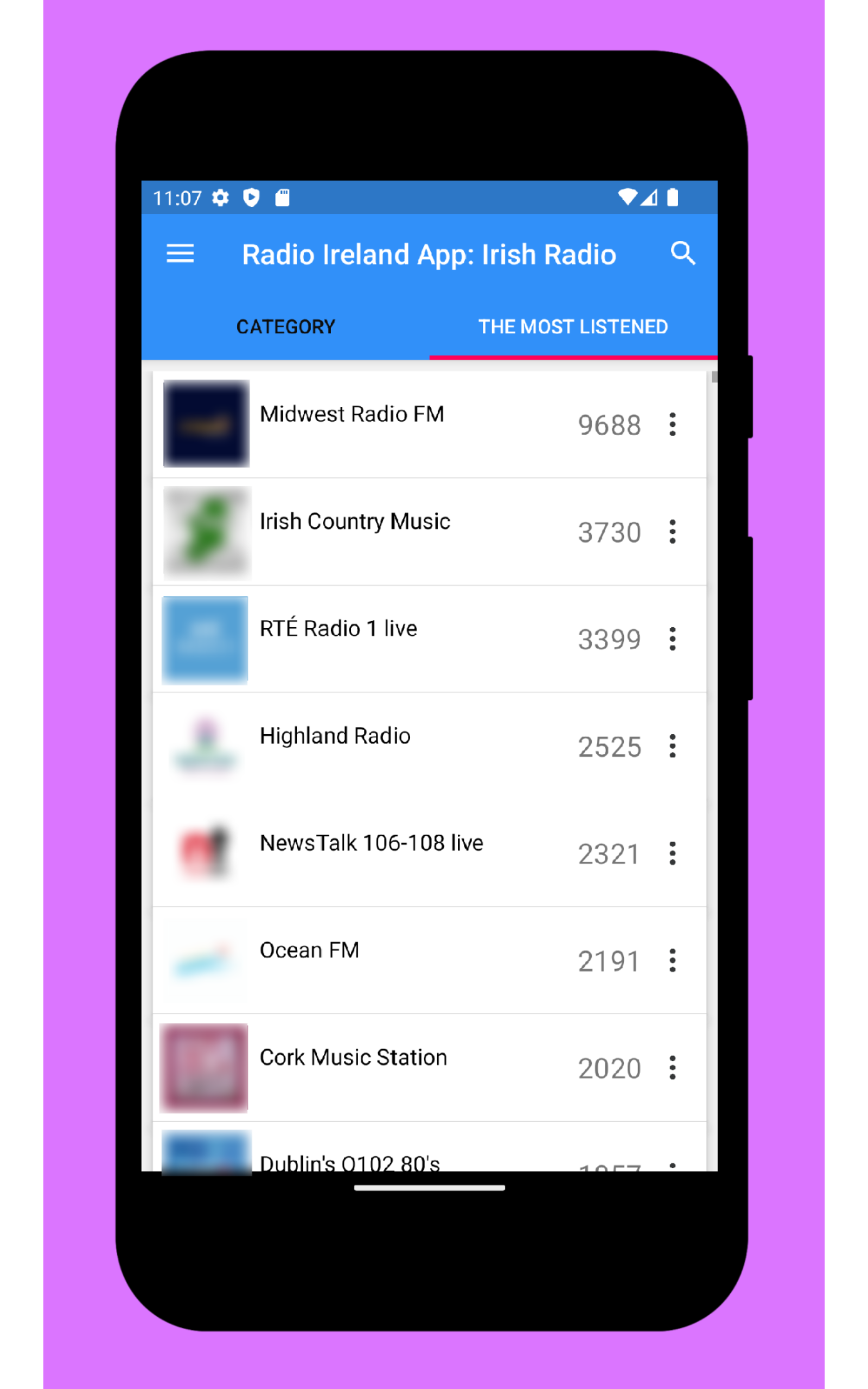 Radio Ireland: Irish Radio Stations Online FM - Radio Player App to ...