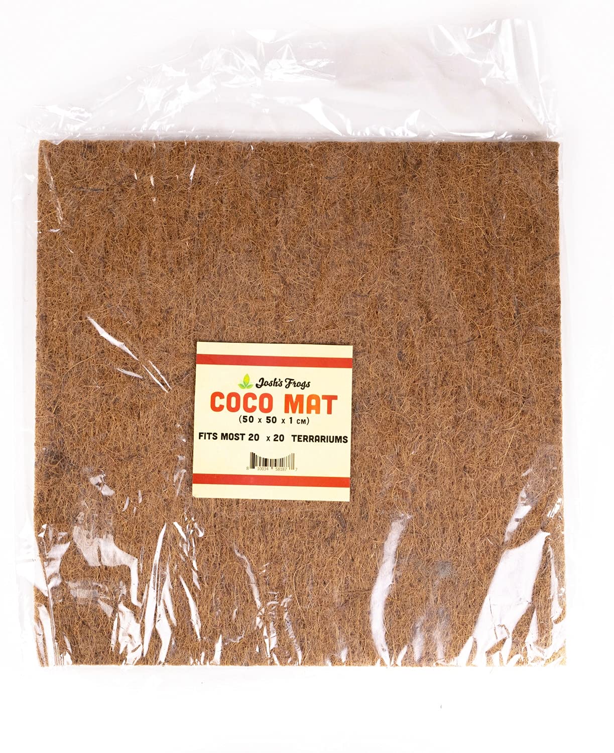 Josh's Frogs Coco Mat- Substrate or Terrarium Background (20