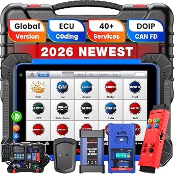 Autel MaxiIM IM608S II Bundle 2026 Global Version of IM608 PRO II, OS10 | W/ XP400 PRO APB112 GBOX3, Bidirectional Tool ECU Function as Elite II Pro, 4K+ Test, 40+ Reset, OE Full Sys, CAN FD DoIP FCA