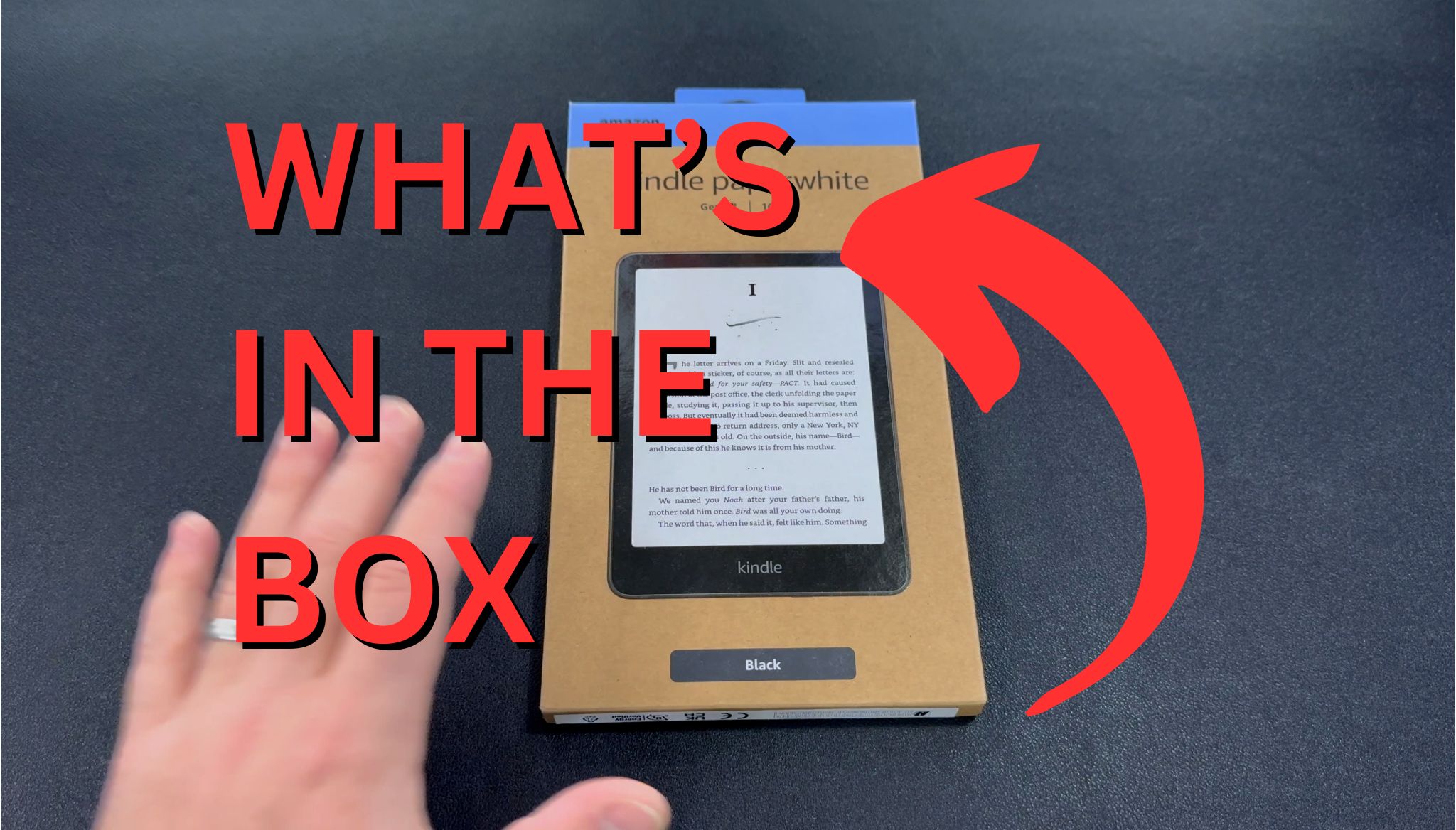 Watch Unboxing Kindle Paperwhite Gen 12 - 7in glare-free display