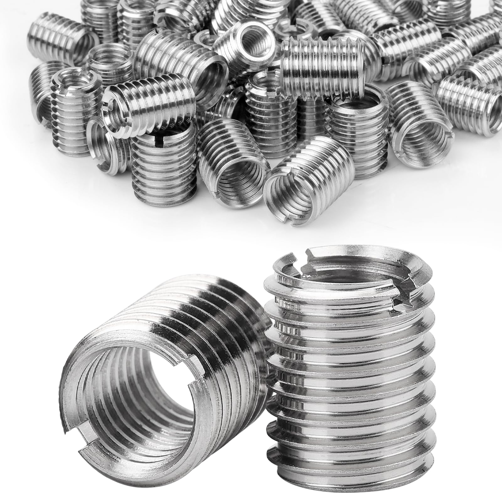 Inserti Filettati Acciaio Inox - 12 Pezzi Convertitori Da M12 A M10 Per Fai Da Te E Meccanica - Foto 3