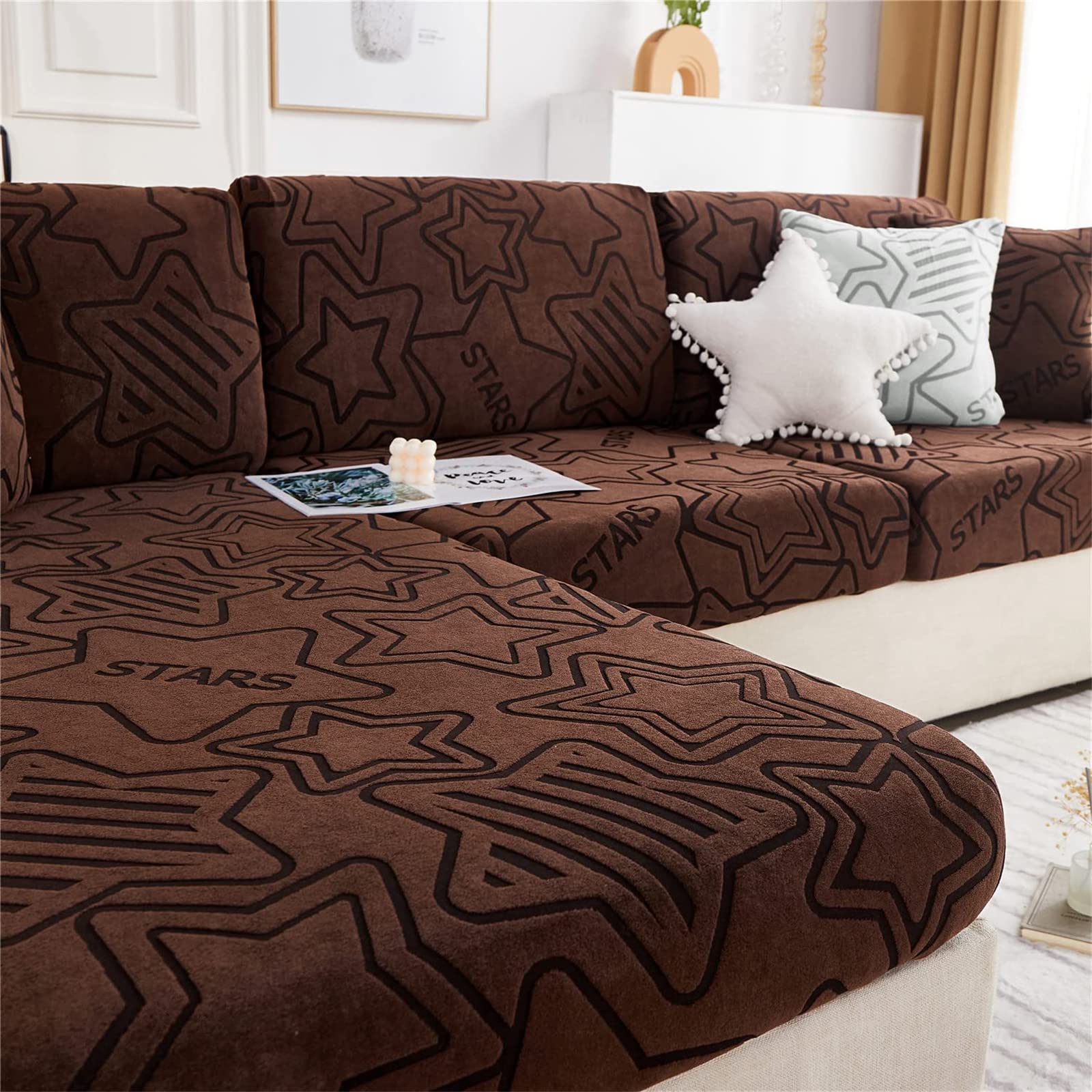 High Stretch Kussenhoes Sofa Kussen Hoes Meubelbeschermer Sofa Seat Cover Voor Bank 1/2/3/4-Zits Kussenhoezen Voor Stoel (3 Persoon,Wit High Stretch Kussenhoes Sofa Kussen Hoes Meubelbeschermer Sofa Seat Cover Voor Bank 1/2/3/4-Zits Kussenhoezen Voor Stoel (3 Persoon,Wit