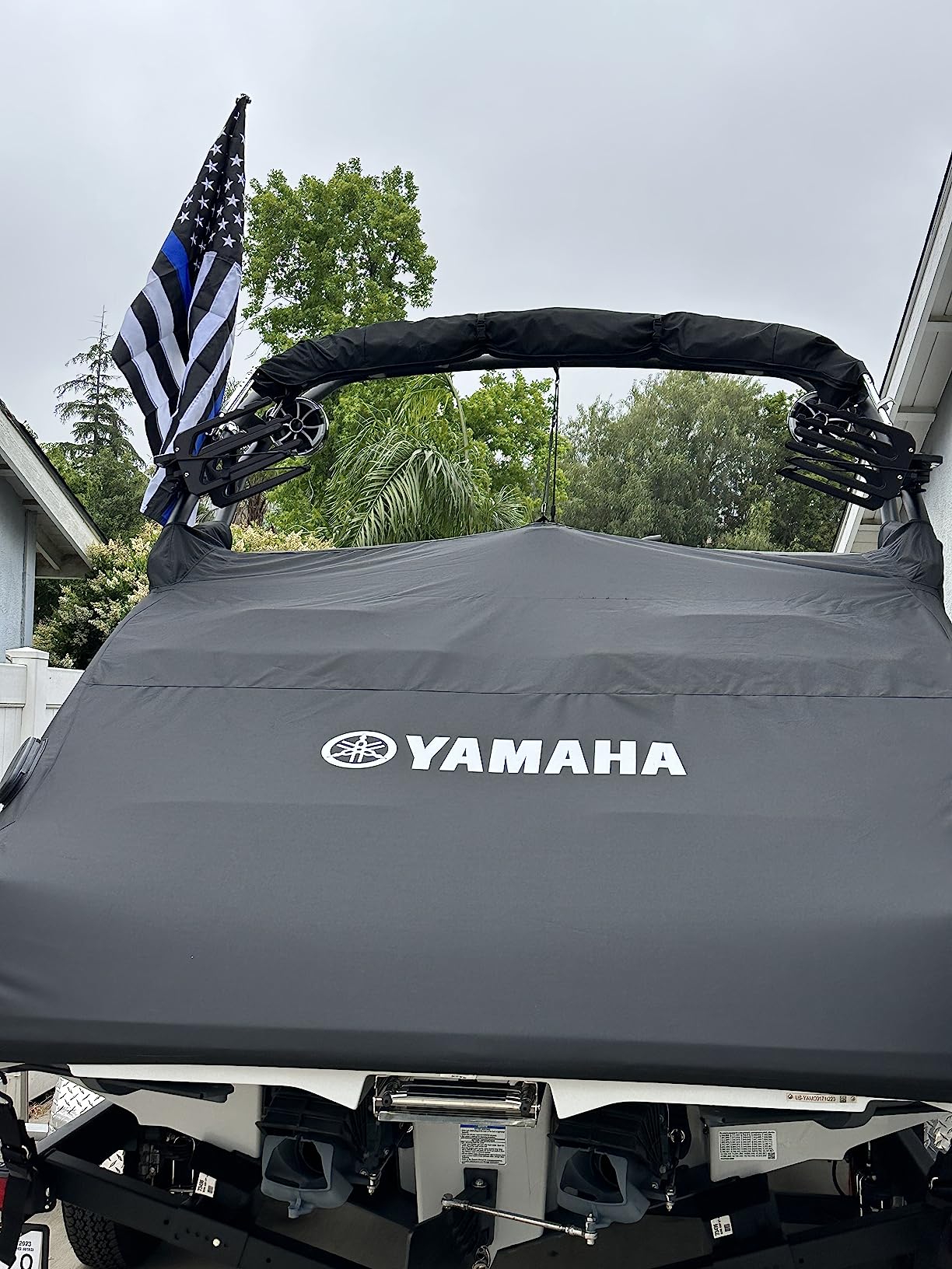 14/mo Finance Pontoon/Wakeboard Tower Flag Holder 360 Degree