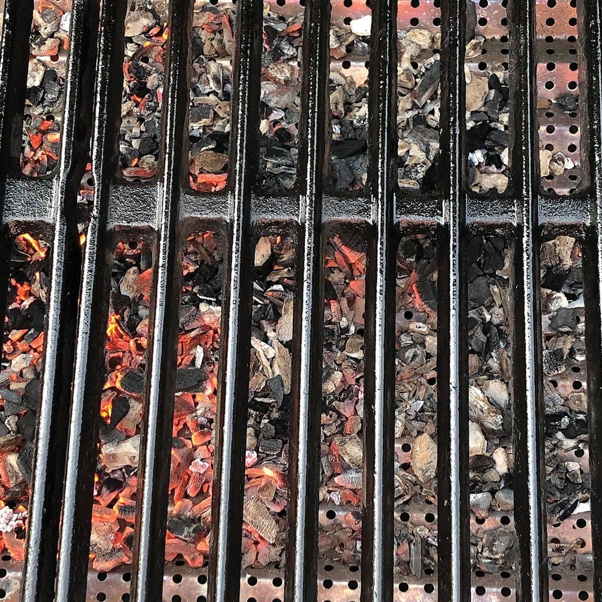 FlavrQ® Grid - Convert Gas Grill to Charcoal in Minutes - 2-Ply Stainless Steel Gas Grill Insert - Simple and Easy to Install - Includes The Grid only