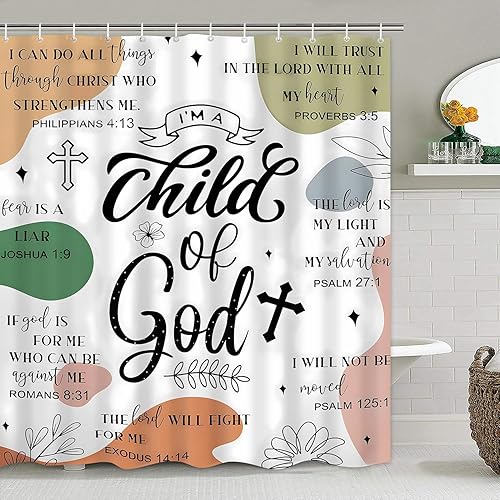 Miniatura 37 de Yizheer Juego de cortinas de ducha geométricas rojas con alfombras antideslizantes, cubierta de tapa de inodoro y tapete de baño, juego