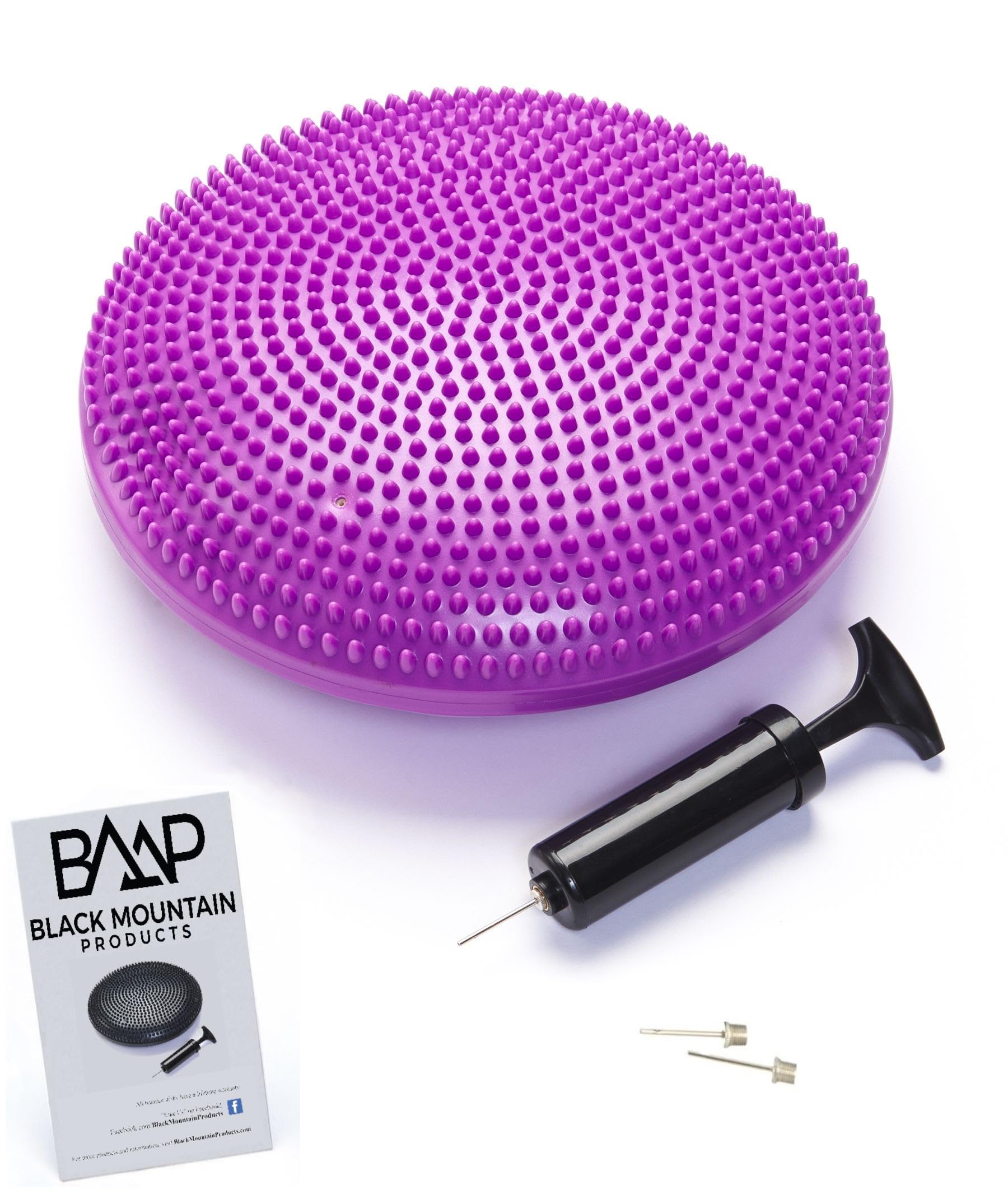 Black Mountain Products Exercise Balance Stability Disc with Hand Pump, Purple (B01LR0XLFM) Amazon Price History, Amazon Price Tracker