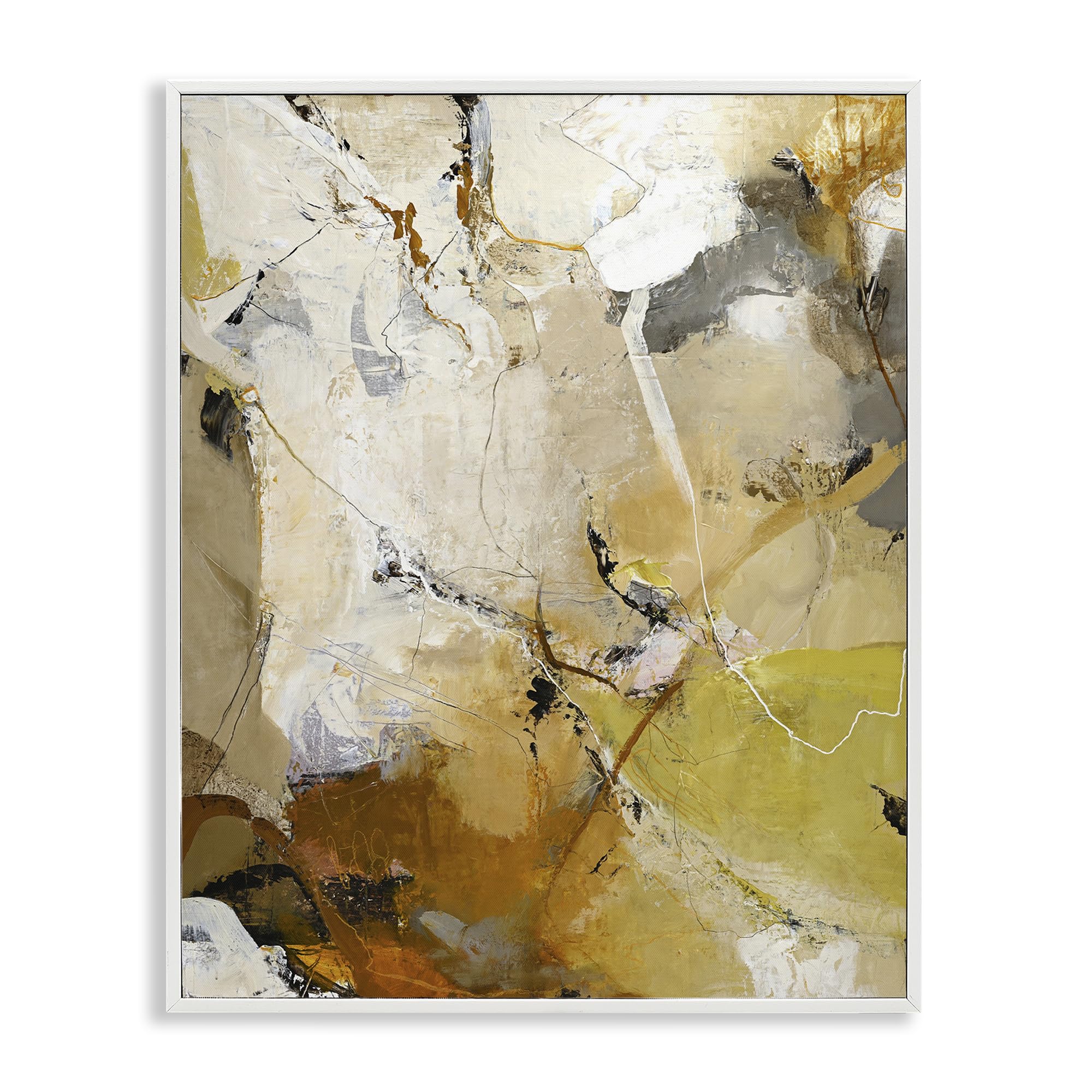 'Warm Earth Tones In Motion'| Framed Giclee Art