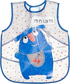 بافتة ناعمة مقاومة للماء بنقشة وحش ازرق من كانبول