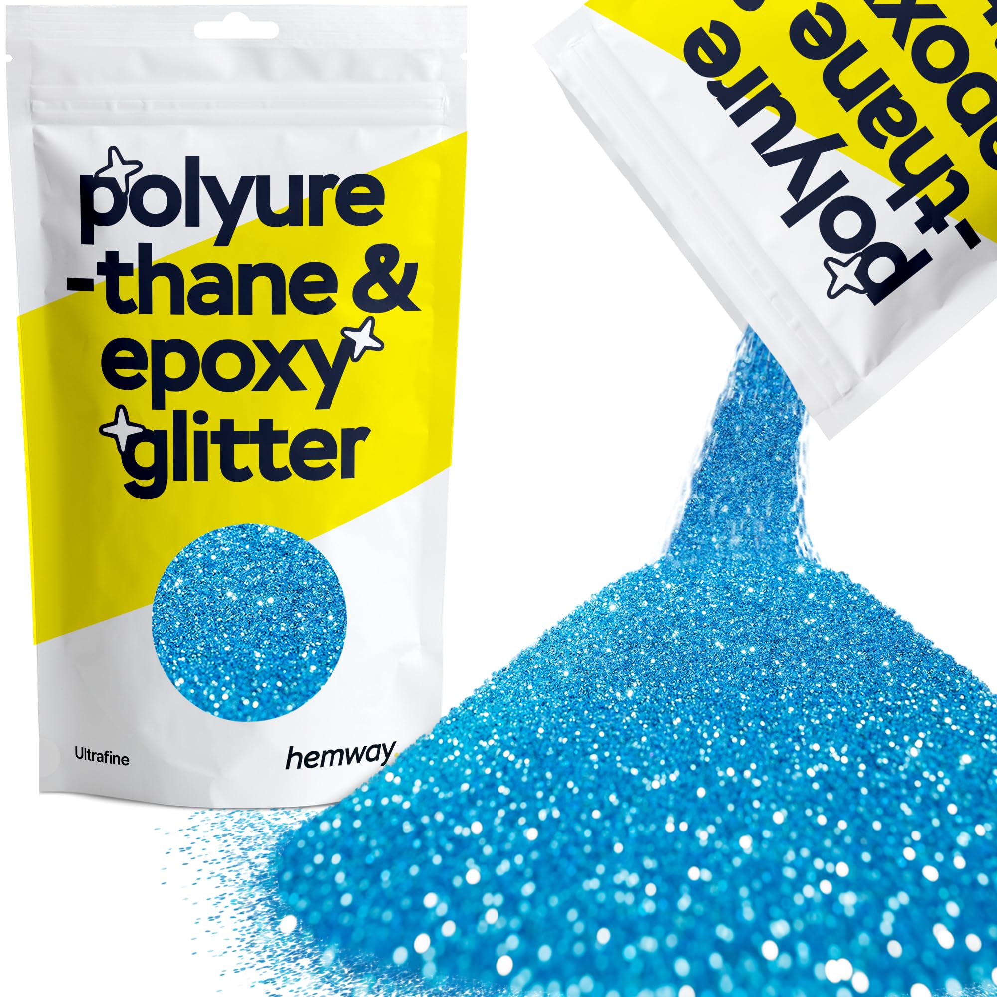 Hemway Resin Glitter Bronze Brown 100g Super Chunky | Polyurethane & Epoxy Glitter for Resin Crafts, Tumblers, Coasters, Floor & Table Art — view 84