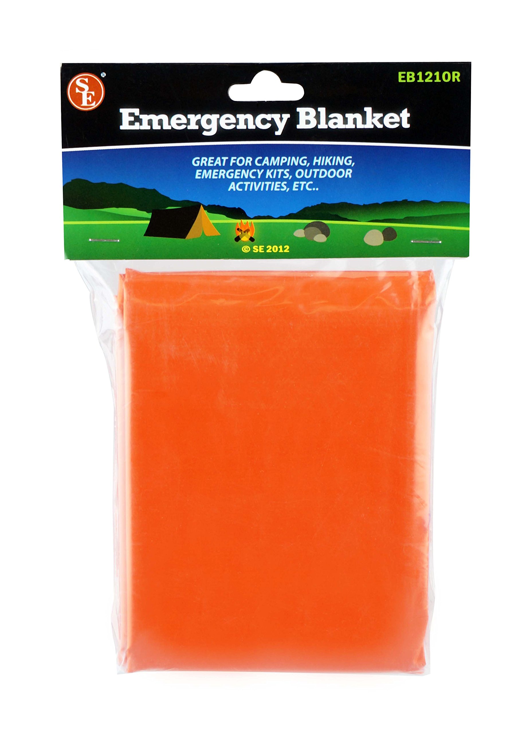 Amazon.com: SE Orange Emergency Blanket (83