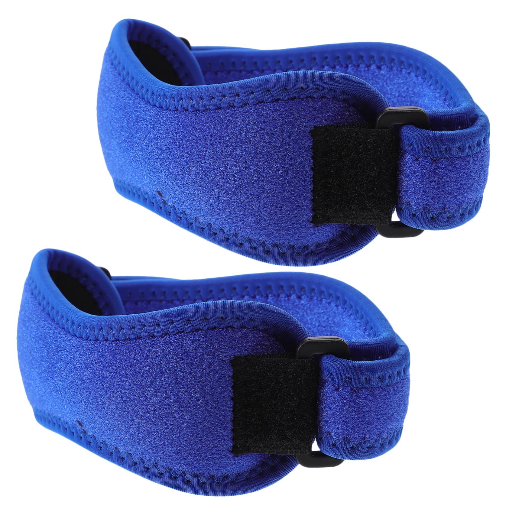 2pcs Knee Sling Brace Anti Hinged Forearm Sprain Patella Support Strap Leg Patella Protective Strap Walker Tear Patella Straps Compression Patella Strap Blue Polyester