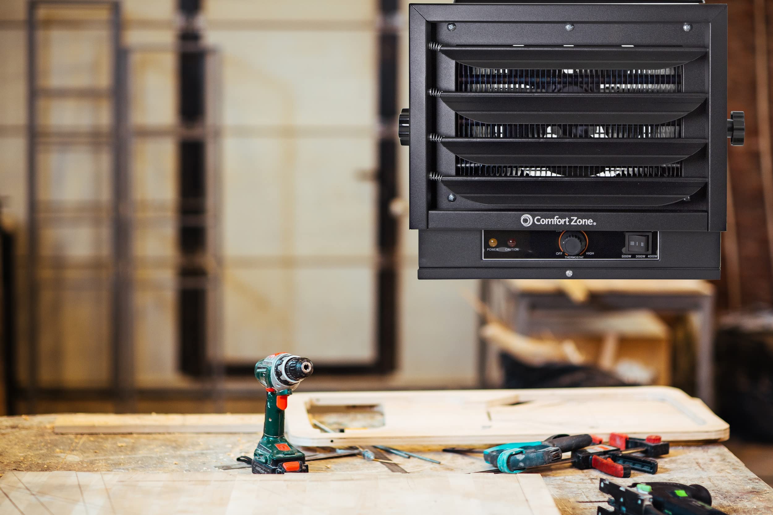 Comfort Zone CZ220 5,000 Watt, FanForced Ceiling Mount Heater with