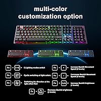 Vista 8 de HP EliteDesk - Computadora con luces RGB de escritorio, procesador AMD serie A, 16 GB de RAM, 1 TB SSD, Windows 11 de 64 bits, Wi-Fi, teclado