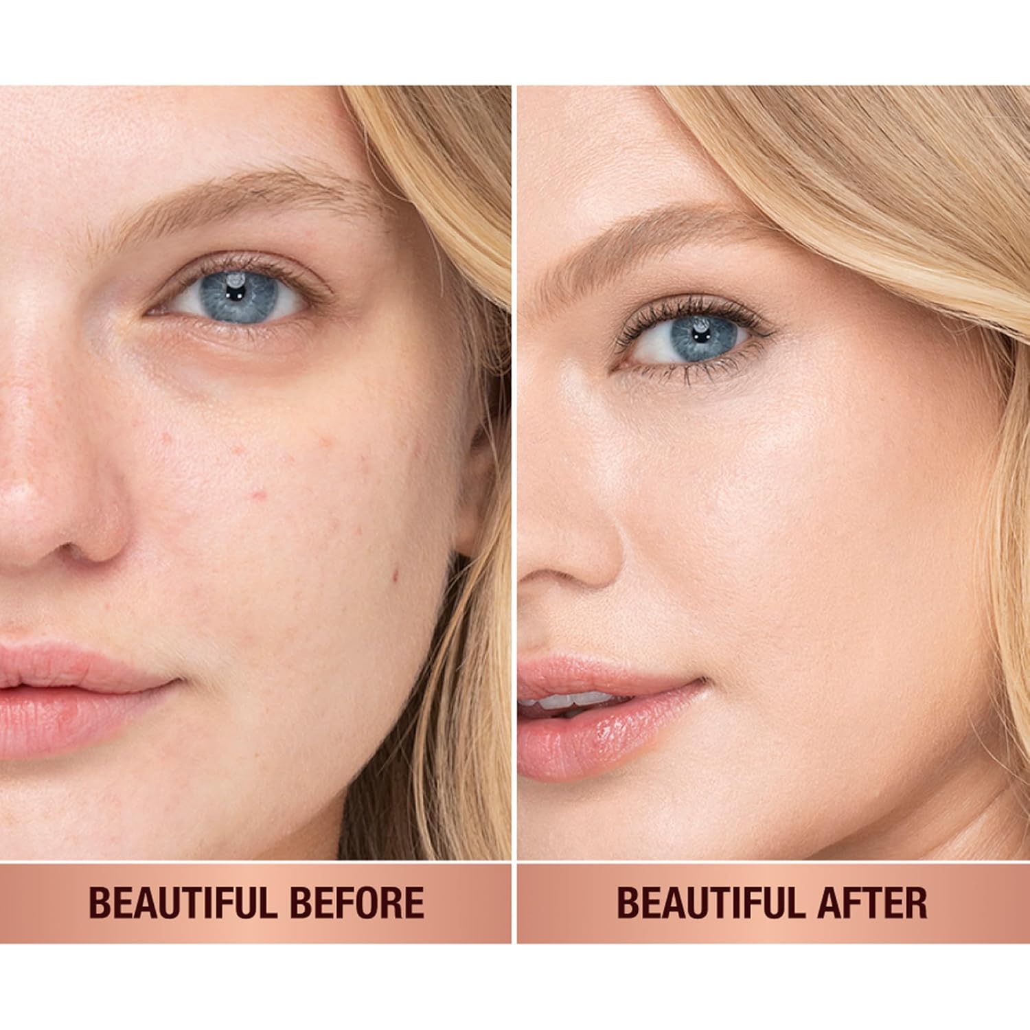 Charlotte Tilbury Beautiful Skin Medium Coverage Hydrating Foundation - Buildable Liquid Makeup for Instant Glow, Plumping Hydration & Lasting Skincare Benefits - Image 2