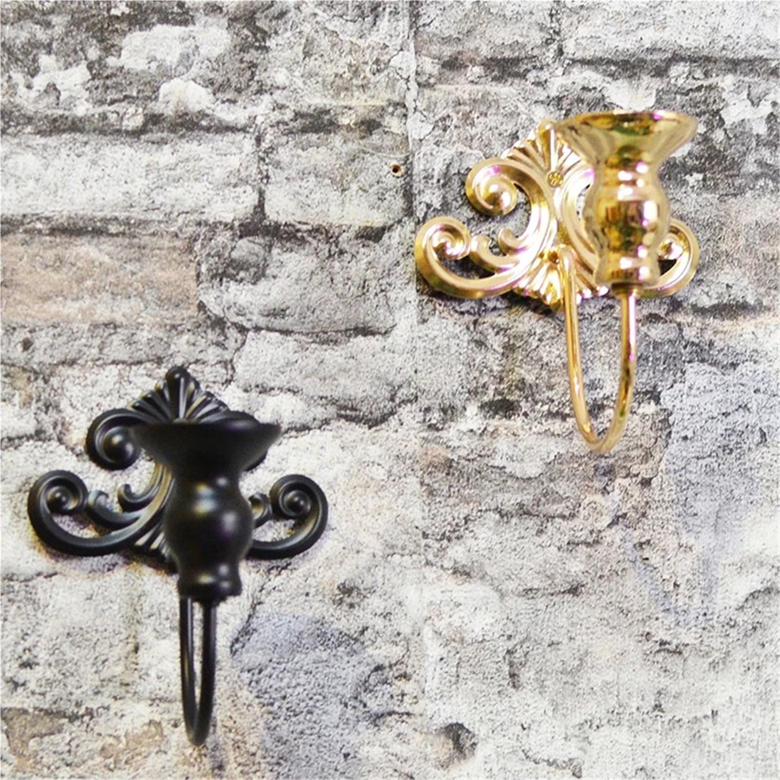 Wandkerzenständer 2 stücke Wand Hängen Kerzenhalter Wand Lampe Duft Kerze Dekoration Kerzenhalter Home Bar Outdoor Kerze Laterne Für Badezimmer(Black)