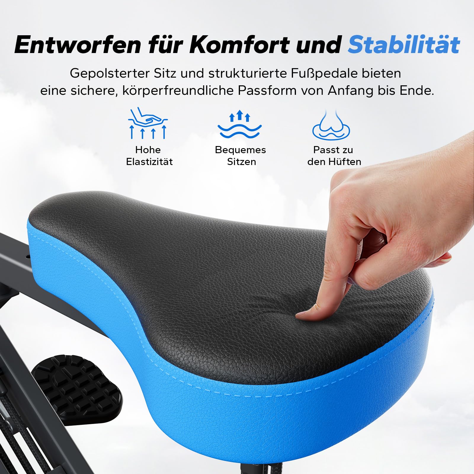 MERACH 2 IN 1 Kniebeugen Rudergerät Faltbare Kniebeugenmaschine, Glute Machine für den Gesäß, Bein und Core Training, 10Min Aufbau für Zuhause und Fitnessstudio, Max 160 KG
