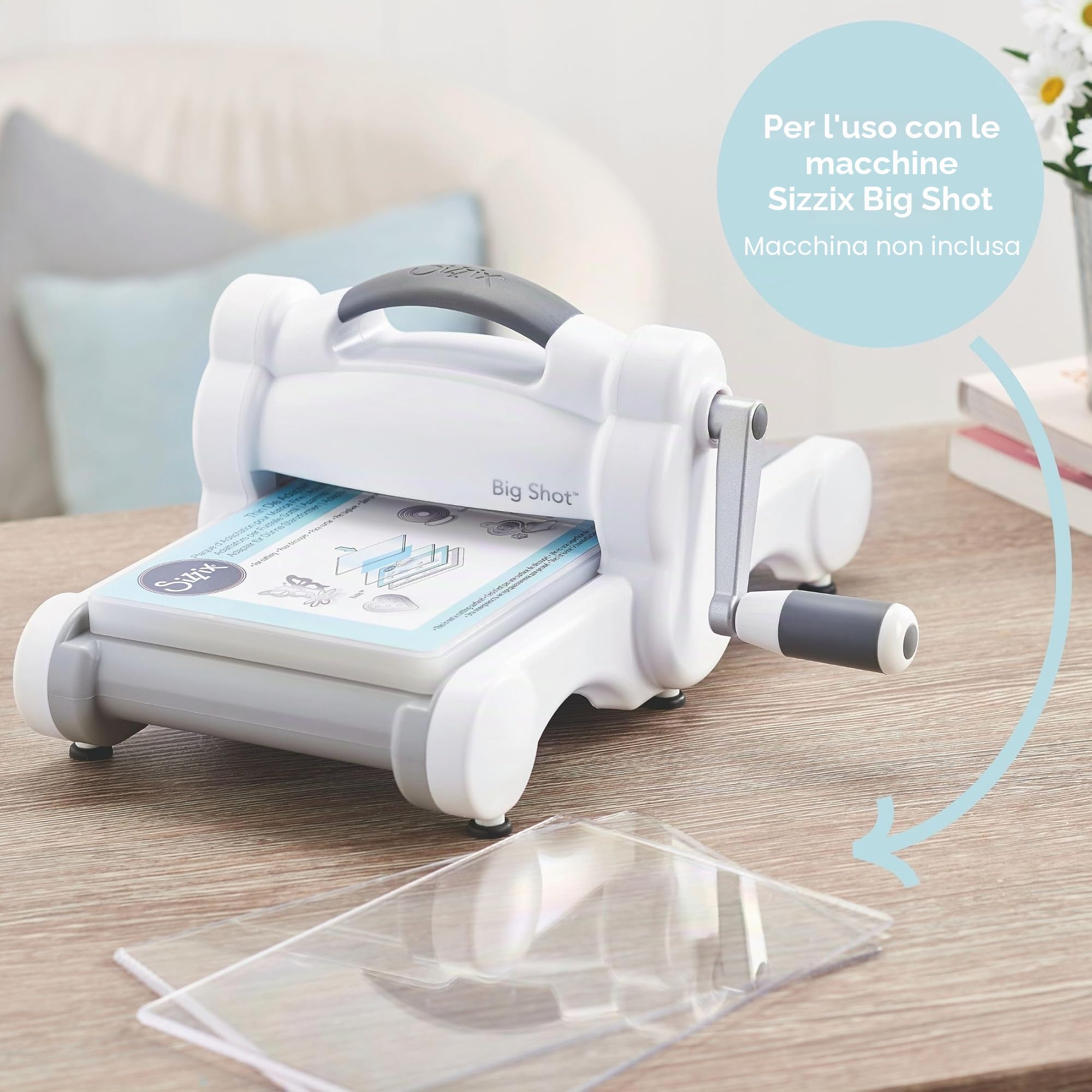 Sizzix, set di 2 piastre standard