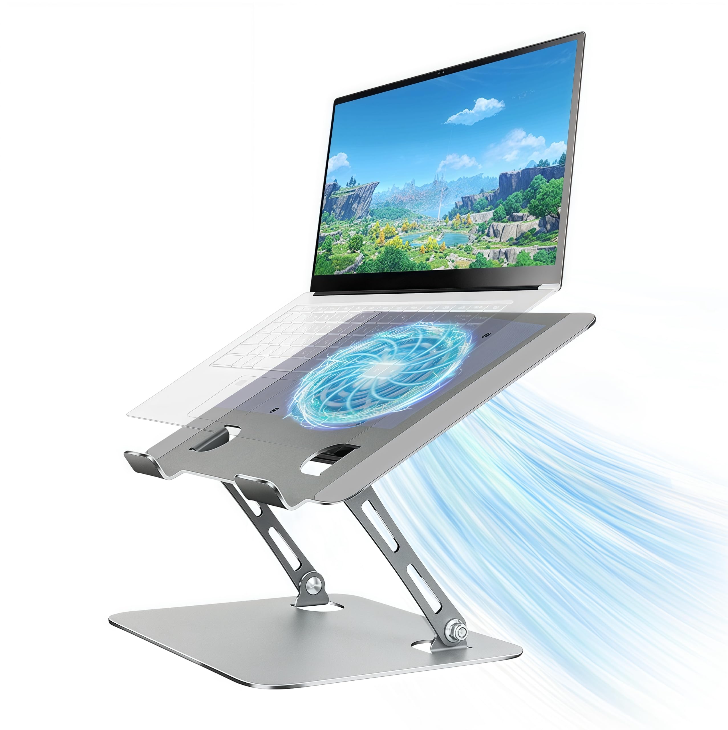 Craftreasure Laptop Cooling Stand with One Key Switch