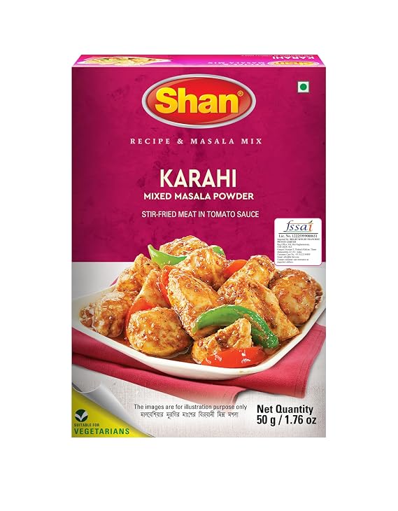 Shan Karahi Masala, 3 Pack, 3 x 50 g