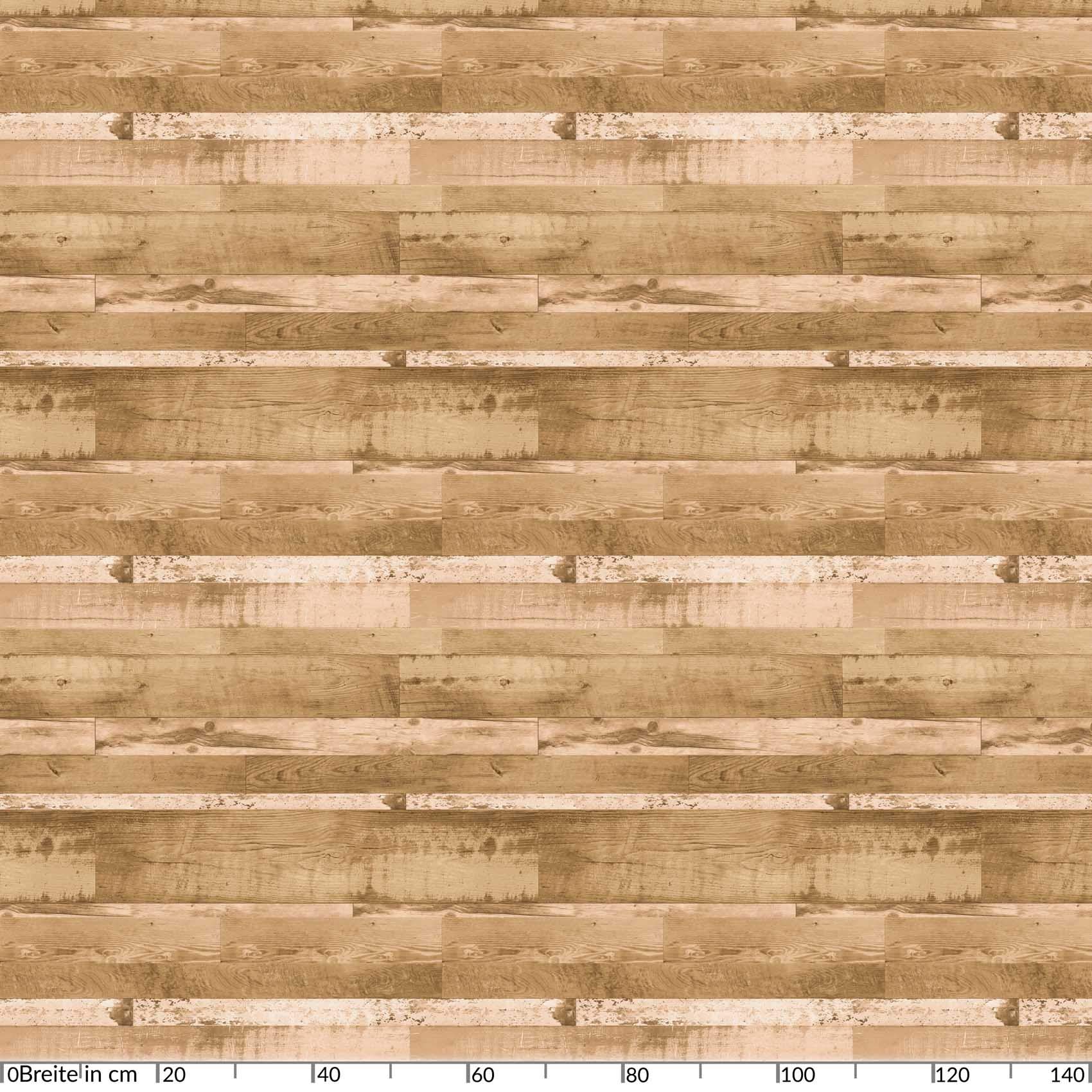 ANRO Tischdecke Aus Wachstuch – 100x140 Cm, Holzoptik Braun/grau, Abwaschbar, Für Innen & Außen