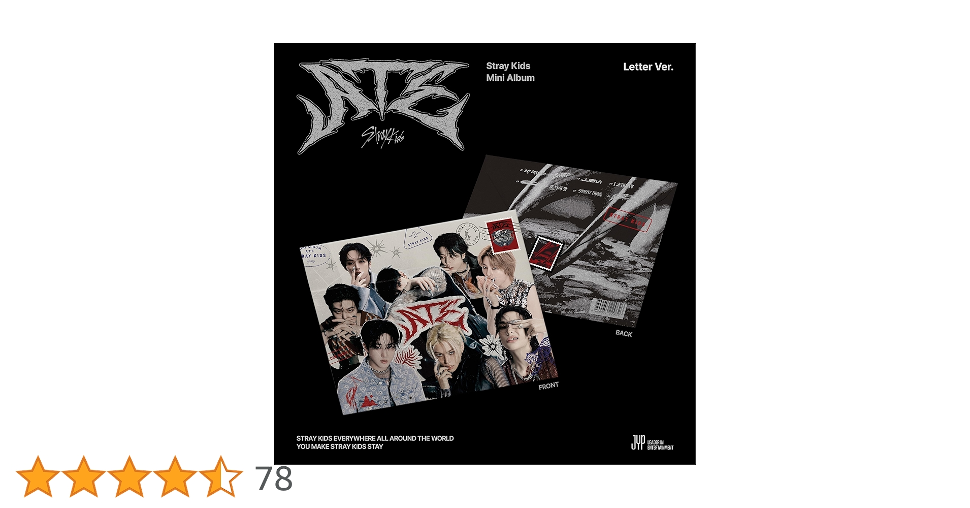 ●激レア◆非売品◆サインCD◆Stray Kids◆スキズ◆ATE Amazon.co.jp: Stray Kids - [ATE] (スタンダード - Chk Chk Ver