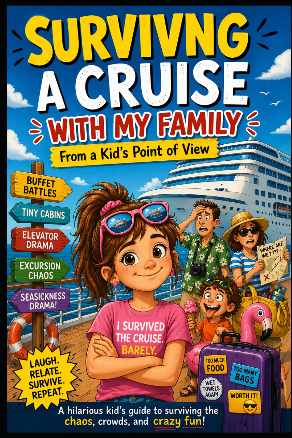 Surviving a Cruise with my Family: From a Kid's Point of View: 2 (Kid's Survival Guides)