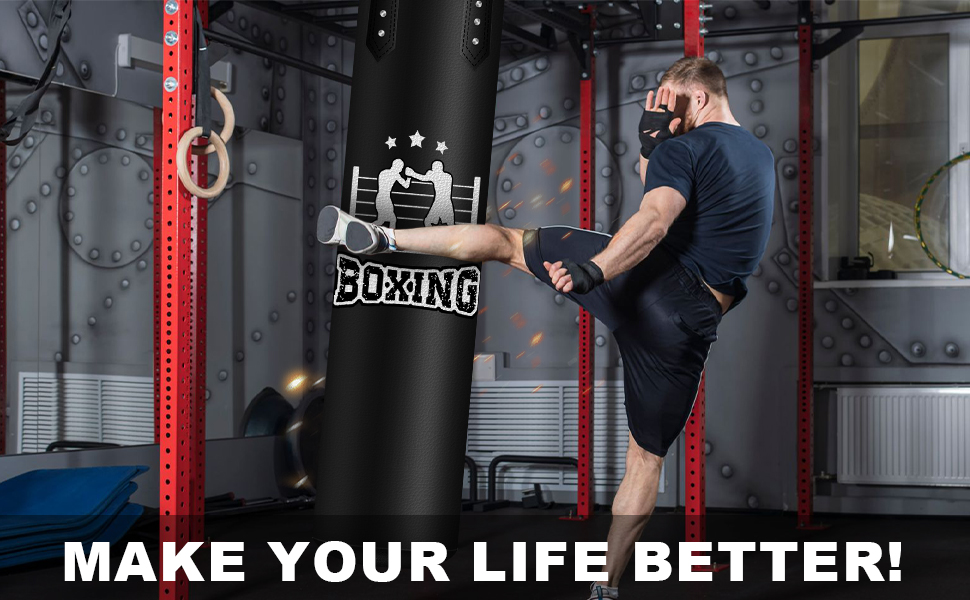しょーやん様専　SWEETYEARS PUNCHING CADDY BAG Vkahaak 4ft Punching Bag for Adults, Unfilled Hanging Boxing Bag