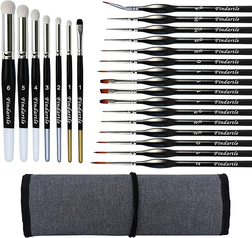 Pinceau Peinture Miniatures Dry Brush Findartle
