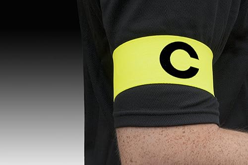 Vista 7 de Kwik Goal Captain "C" Banda de capitán para brazo. Rosa