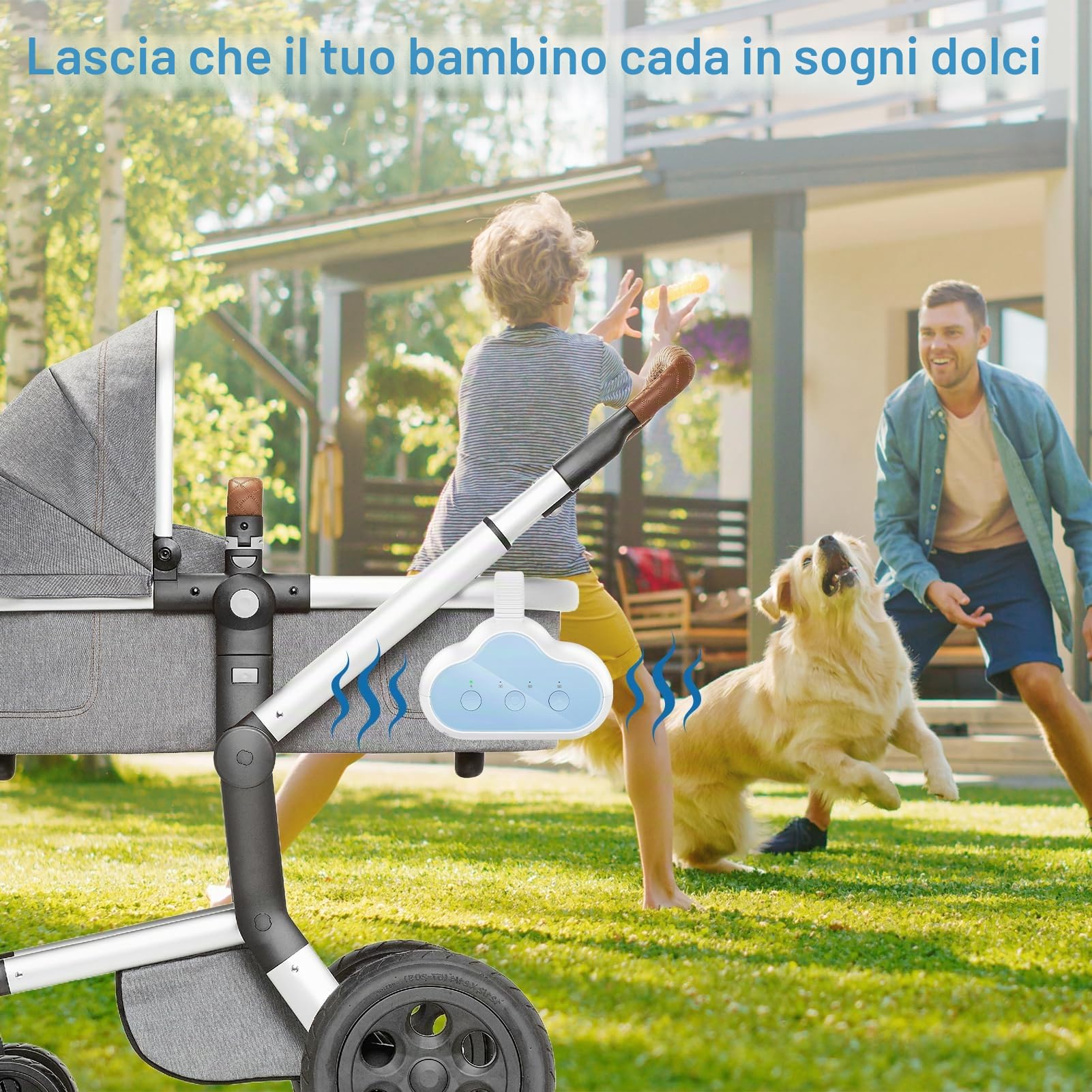 Dondola Passeggino Elettrico | Universale Muovi Passeggino Automatico | Baby Rocker Con Timer | Dondola Carrozzina Automatico