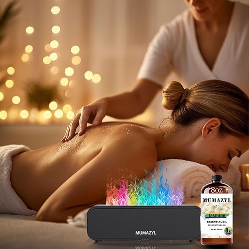 Miniatura 52 de Aceite esencial de sándalo, aceite de sándalo, 4 onzas líquidas, 4.1 fl oz para difusor, humidificador, limpieza de yoga, bricolaje, velas