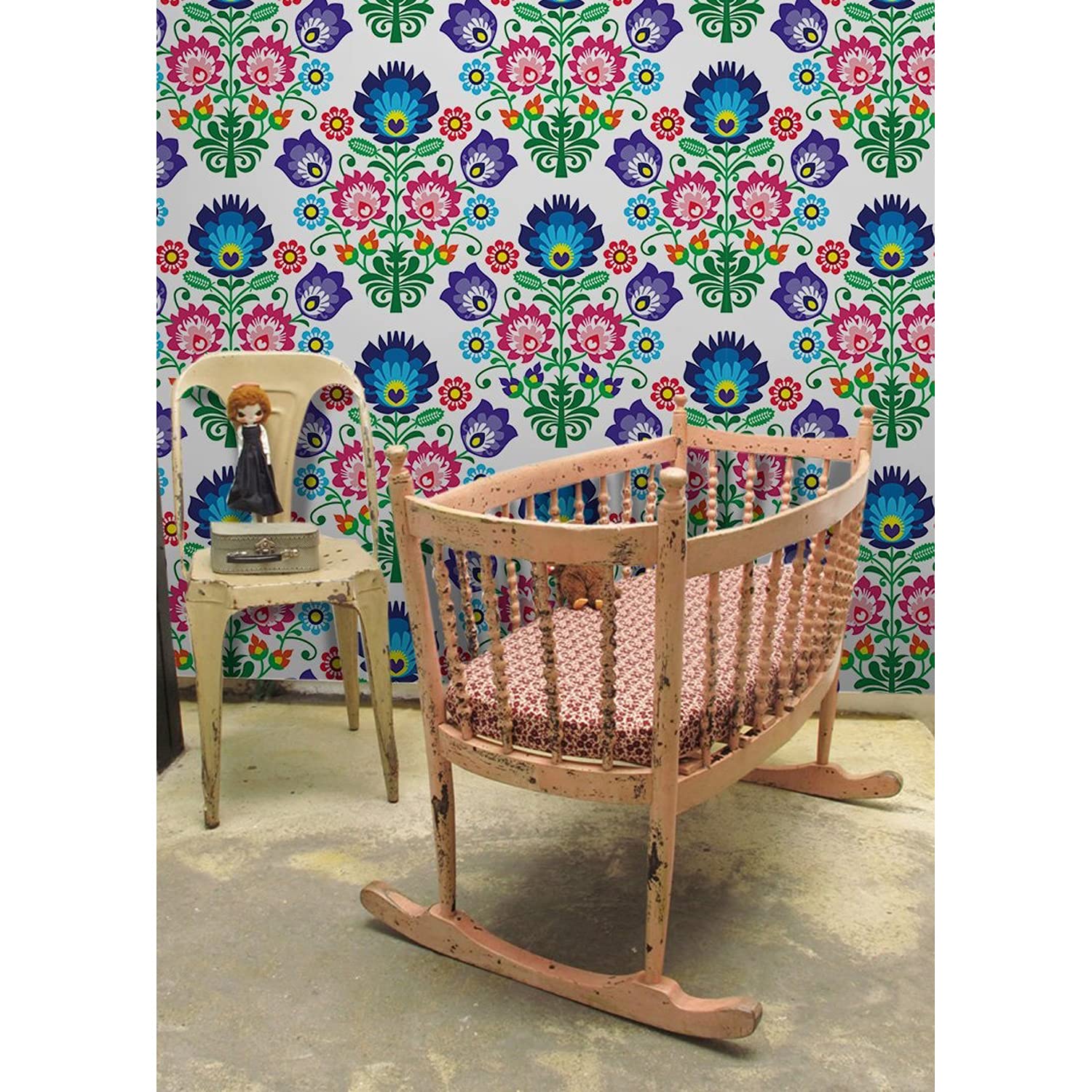 Papier peint violet populaire slave 416x254cm Coloray haut de gamme