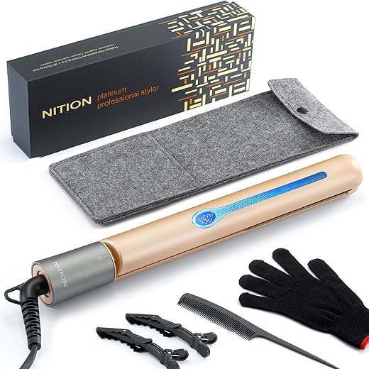 NITION Ceramic Tourmaline MCH Fast-Heating Flat Iron