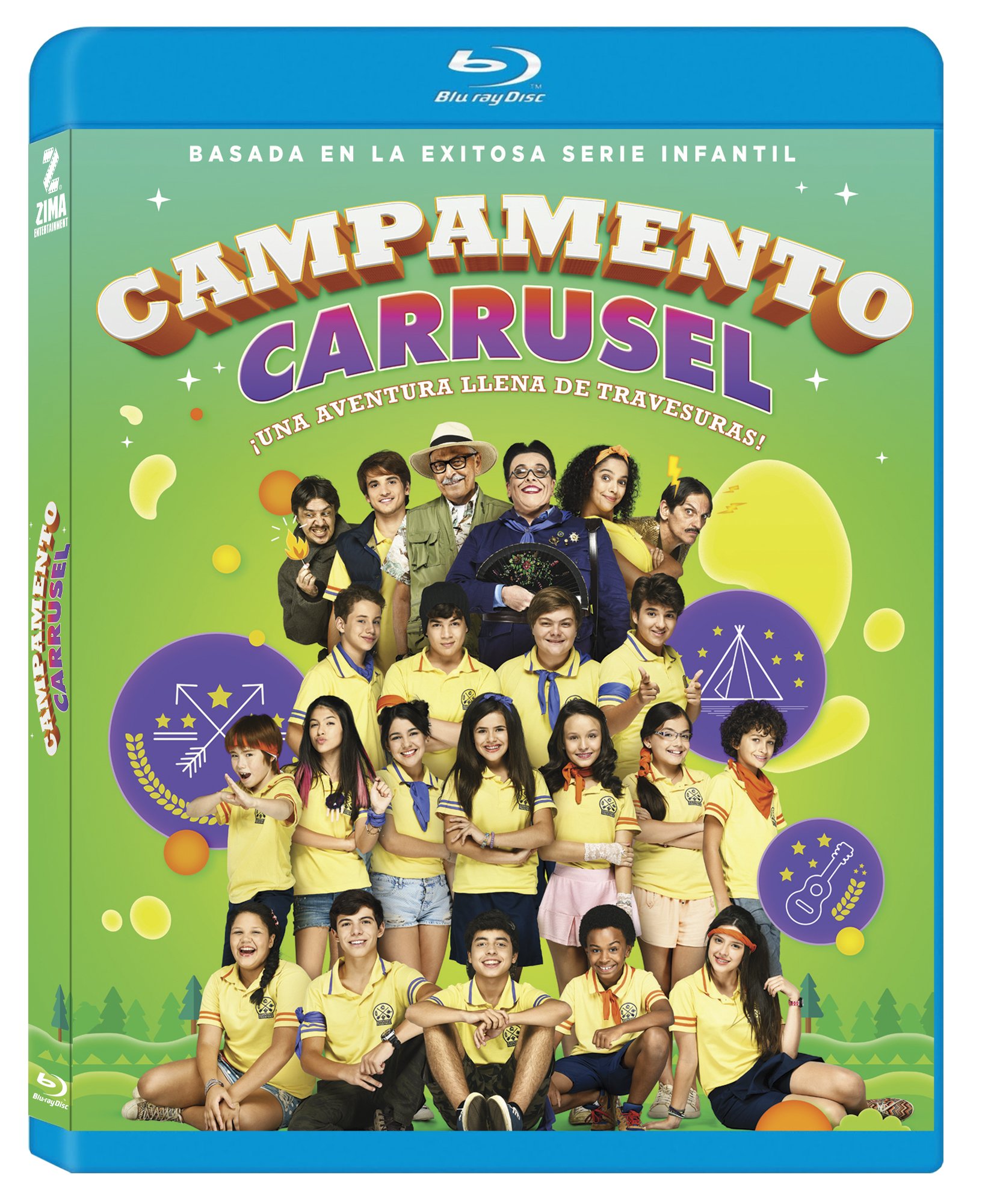 Campamento Carrusel Version En Espanol Blu Ray