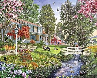 White Mountain Puzzles Sunday Afternoon - 1000 Piece Jigsaw Puzzle