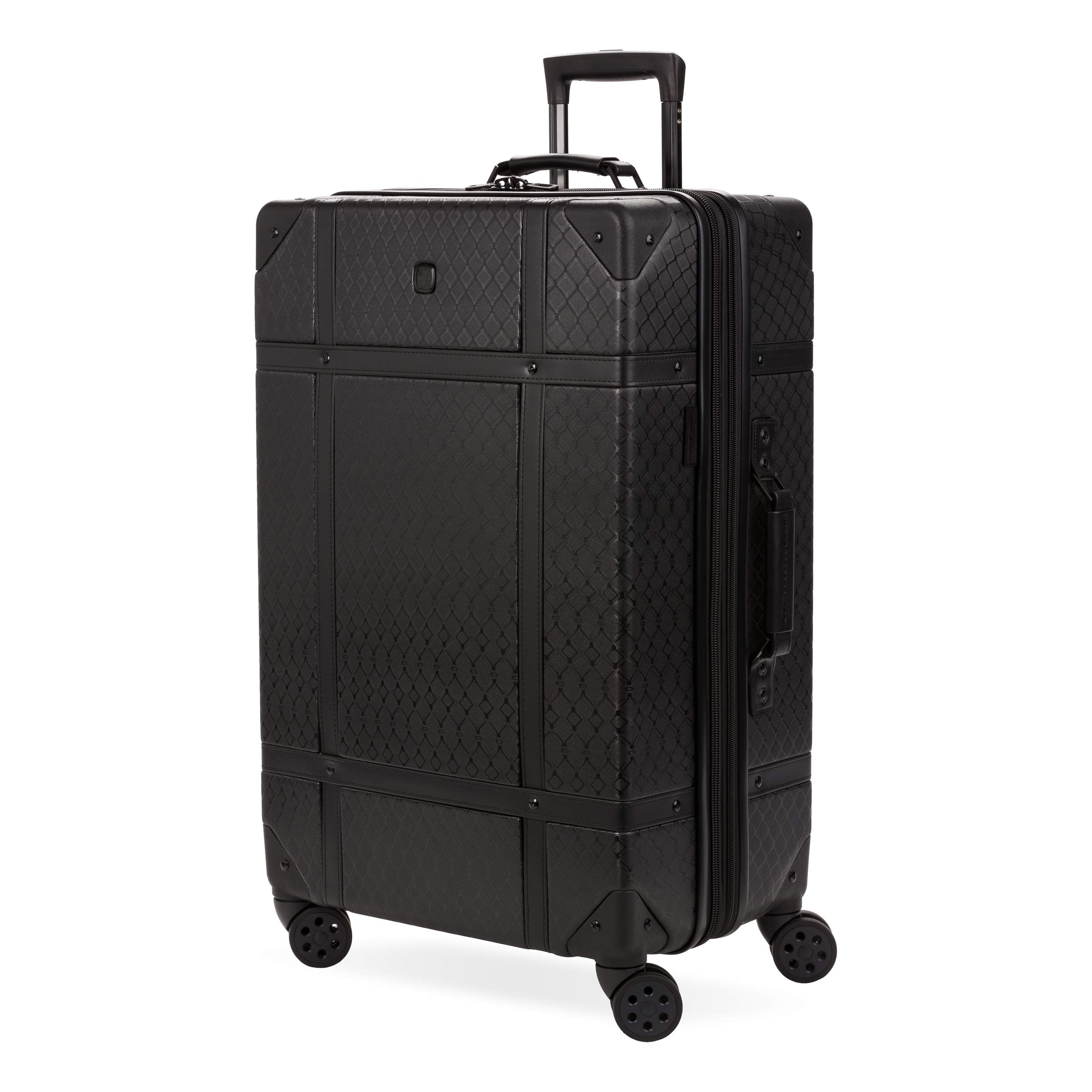 7739 Hardside Luggage Trunk with Spinner Wheels