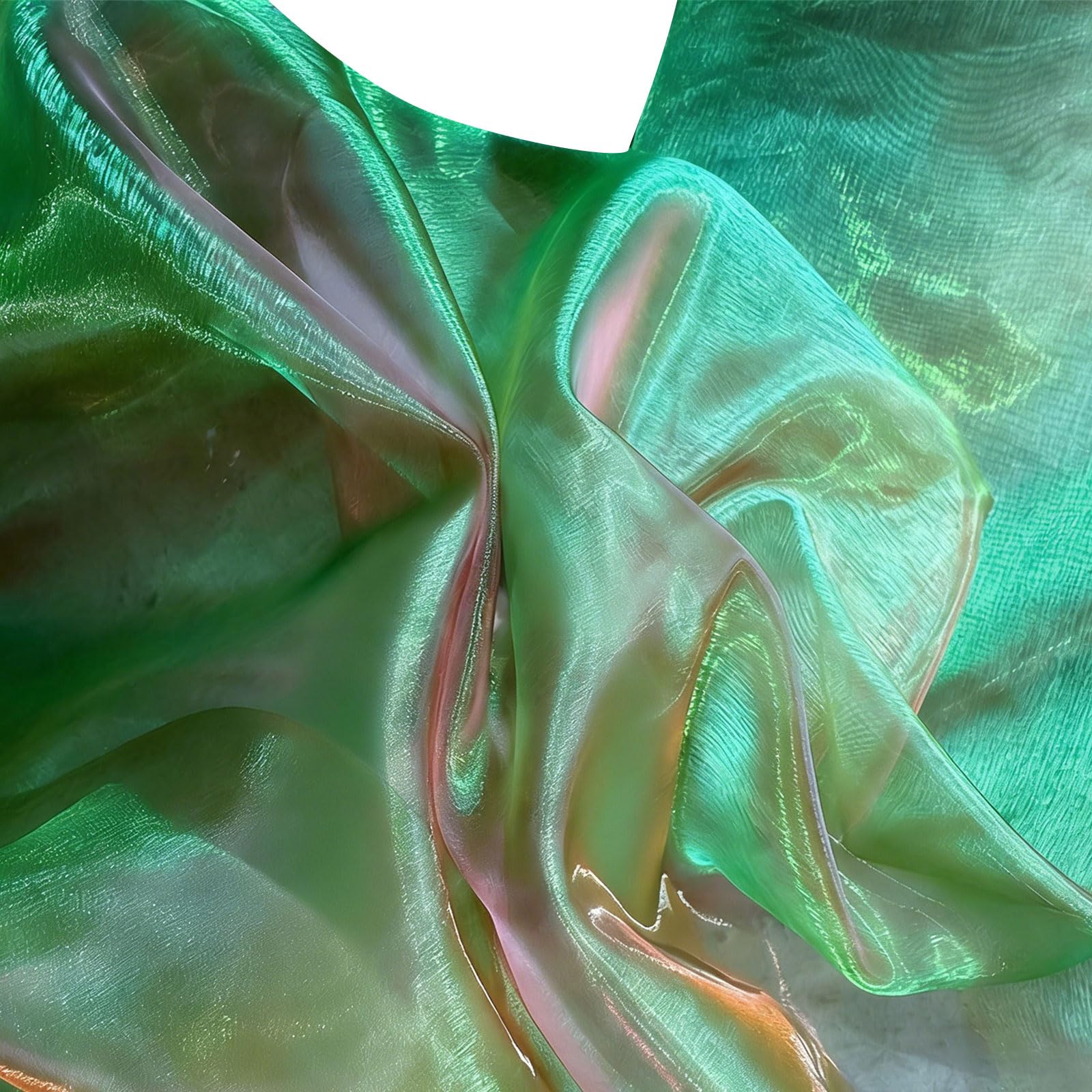 ZEPFJHE Portable Breathable Metallic Sheer Cloth Ideal for Craft Projects Craft Supplies